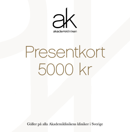 Presentkort 5000kr